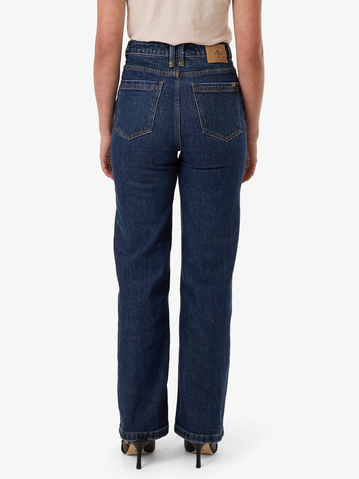 Cherry Stretch Jeans - Rinsed Ink