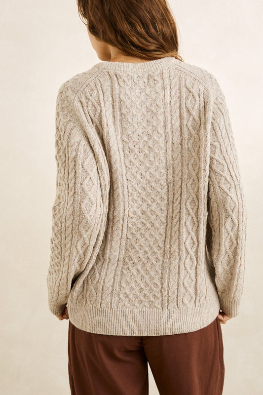 Mohair Oceanside Knit - Sand