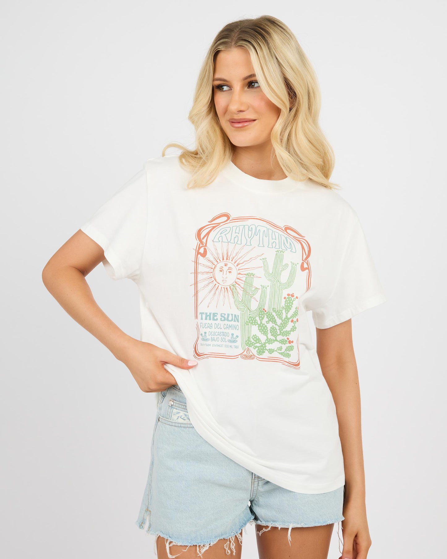 Del Camino Band T-Shirt - White
