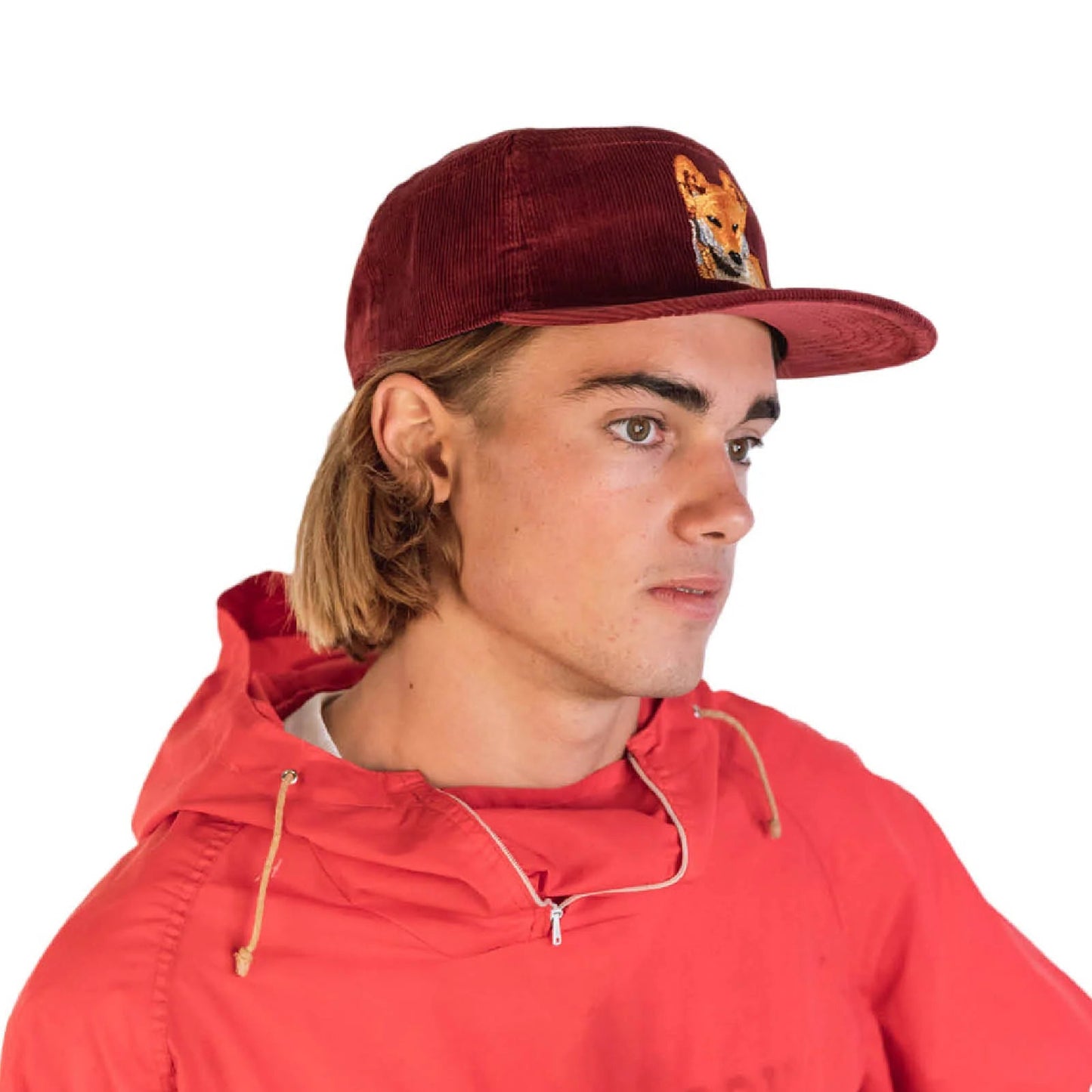 The Stash Cap - Corduroy - Dingo Wine
