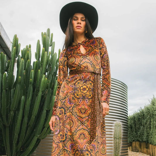 Elixir Maxi Dress - Ember