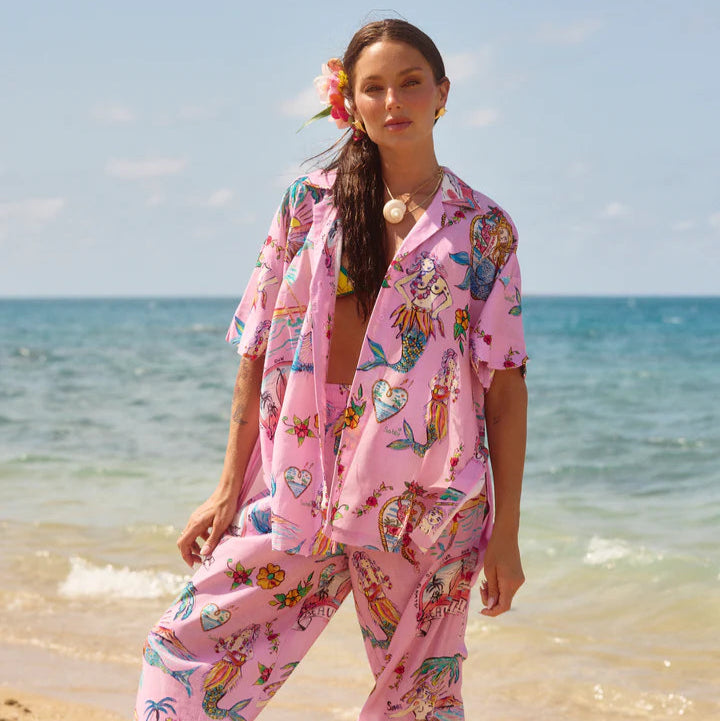 The El Jimbador Pant - You're Beautiful - Pink