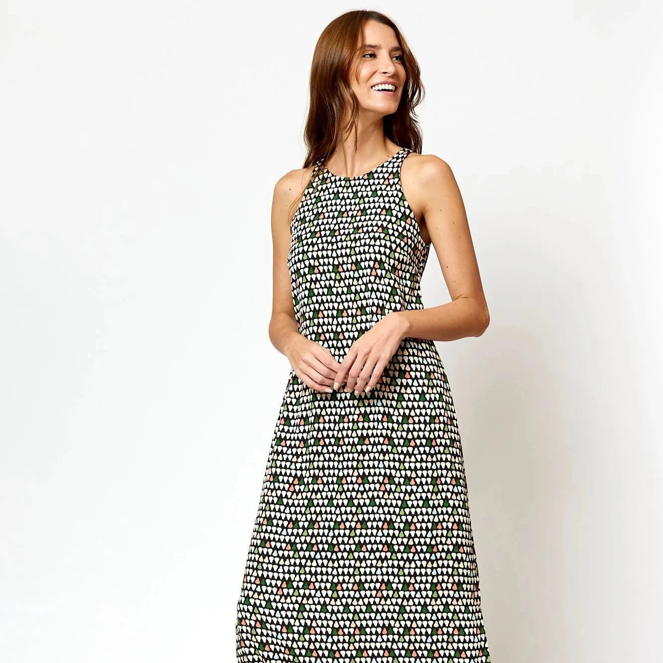 Esca Dress- Milky Black
