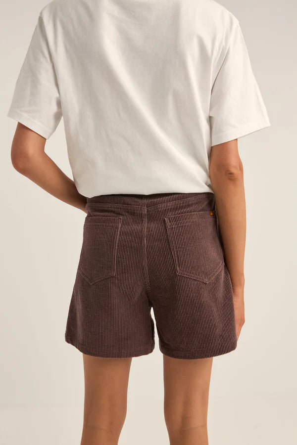 Escape Cord Short- Chocolate