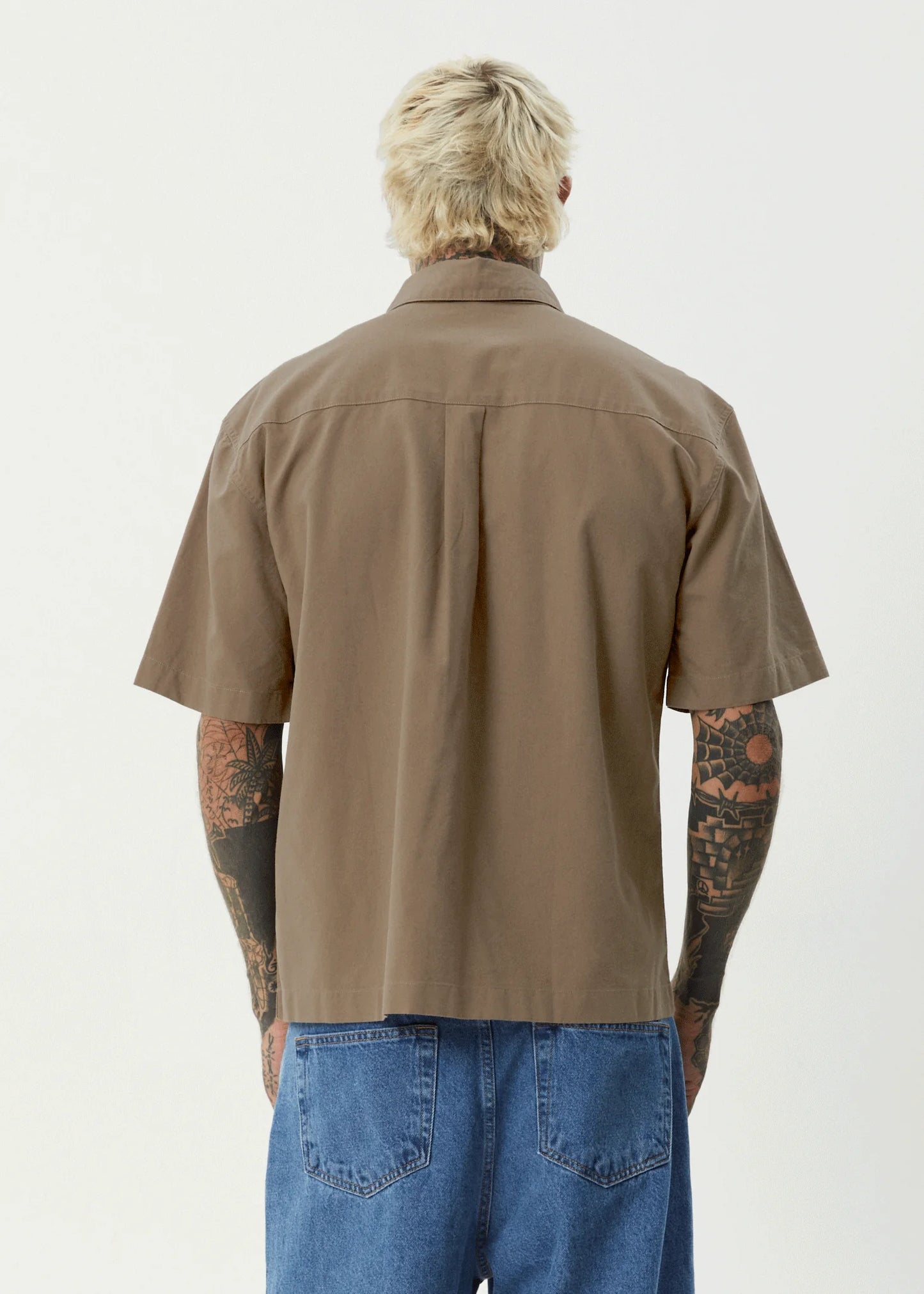 Everyday Hemp Short Sleeve Shirt - Fossil