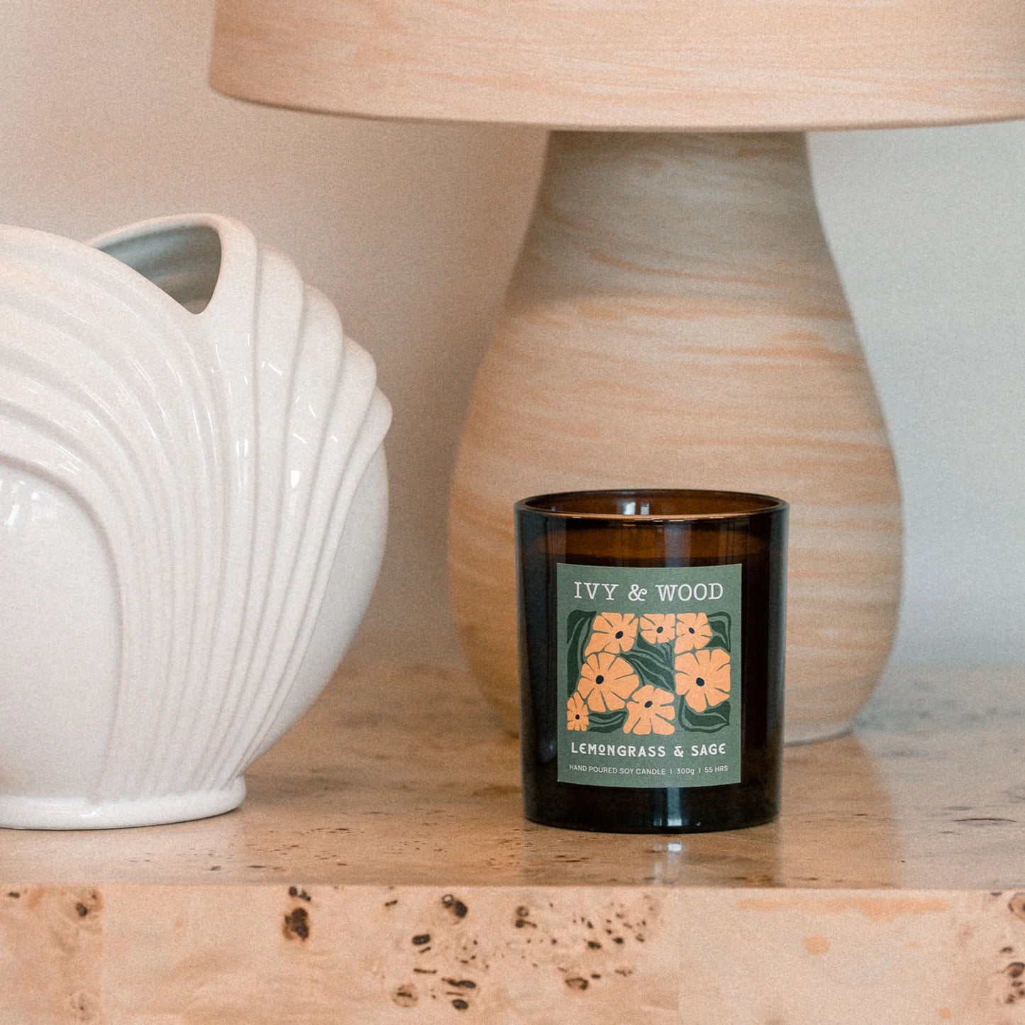 Lemongrass and Sage Candle