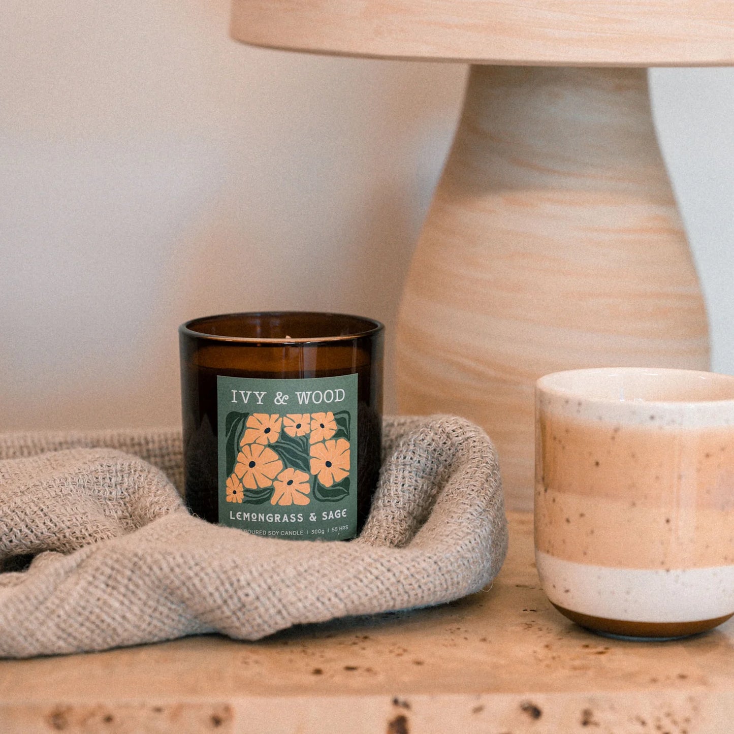 Lemongrass and Sage Candle