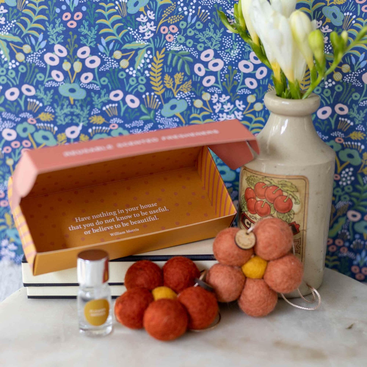 Felt Flower Fresheners - Flower Garden