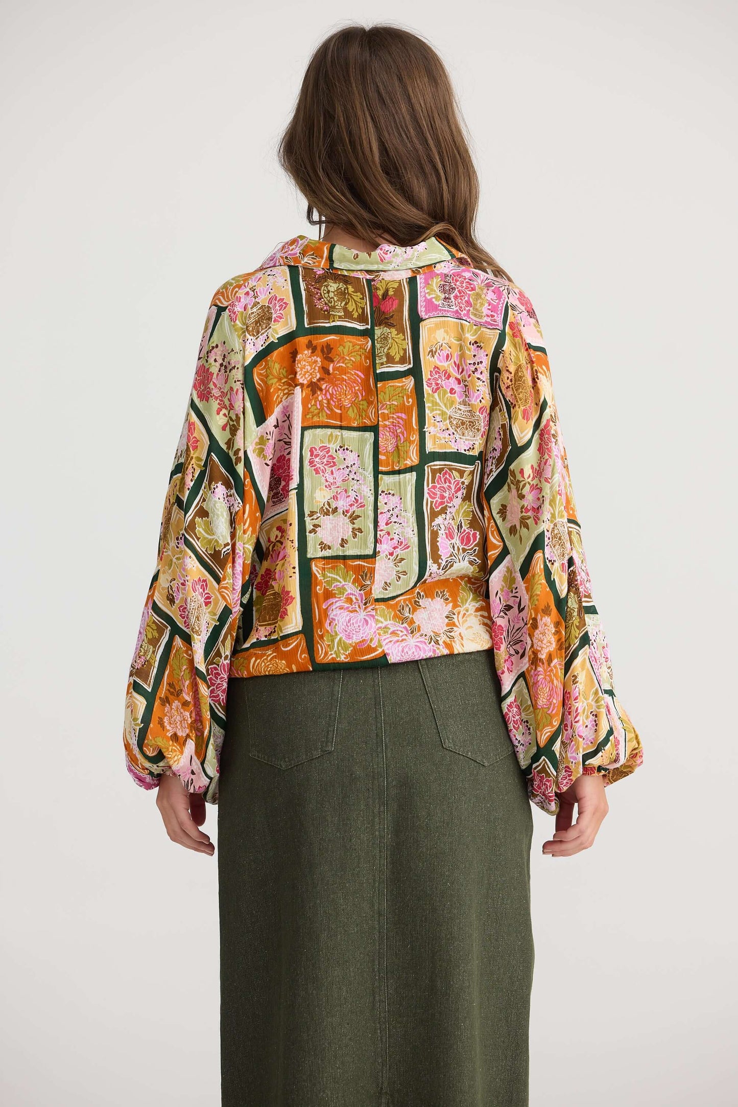 Hazel Shirt - Postcard Petals