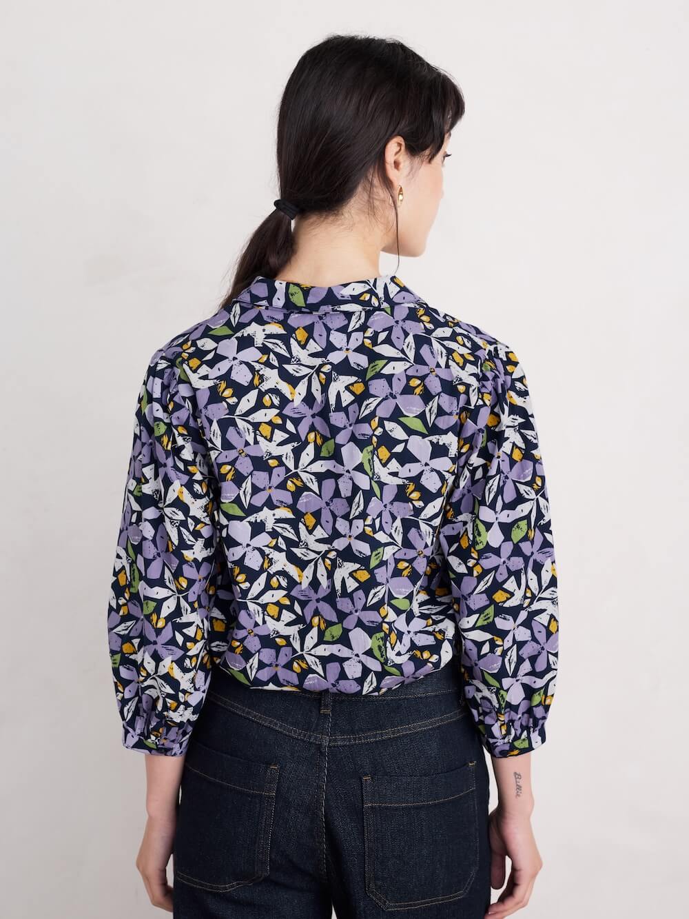 Hope Cottage Blouse - Headland Collage Maritime