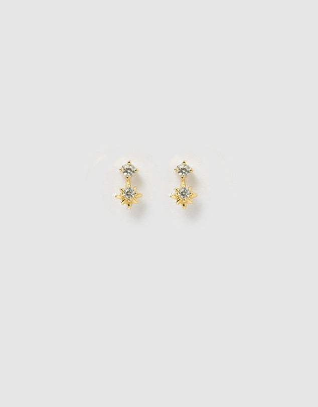 Bonnie Gold Stud Earrings
