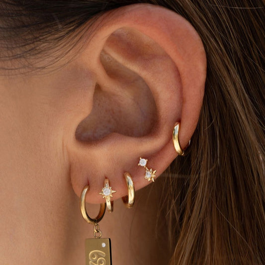 Bonnie Gold Stud Earrings