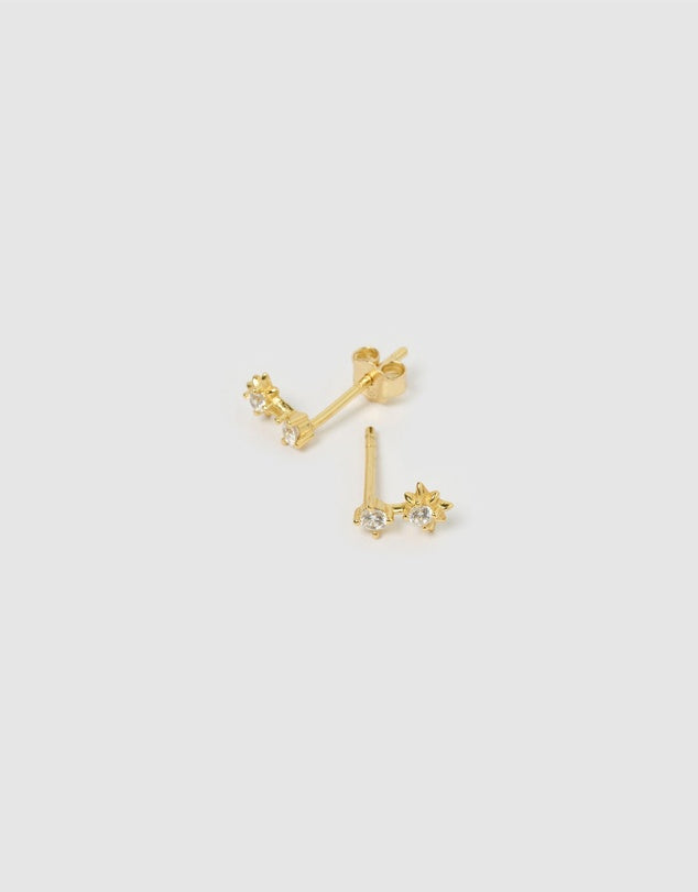 Bonnie Gold Stud Earrings