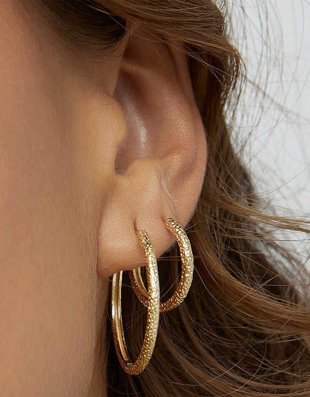 Sebastian Gold Hoop Earrings