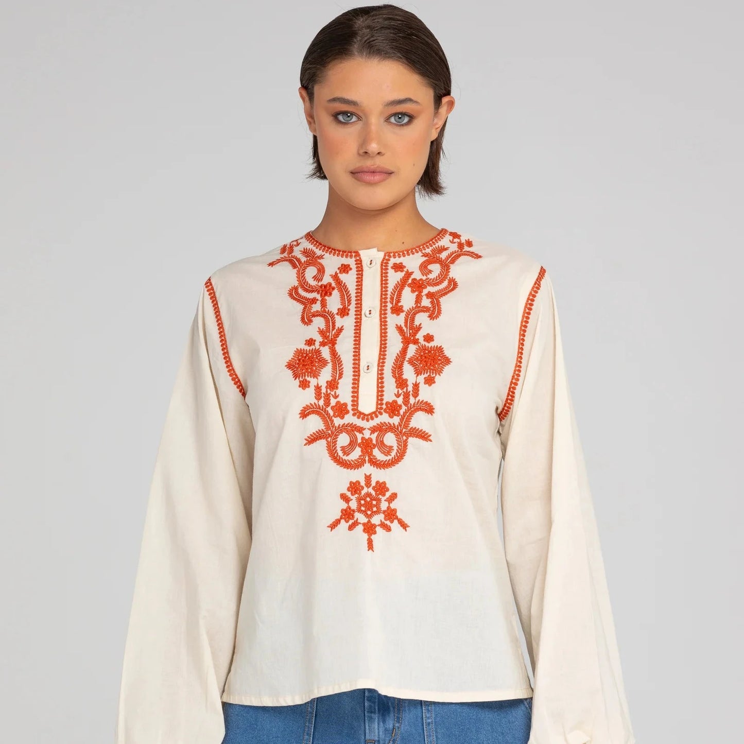 Jadu Shirt - Turtle Dove
