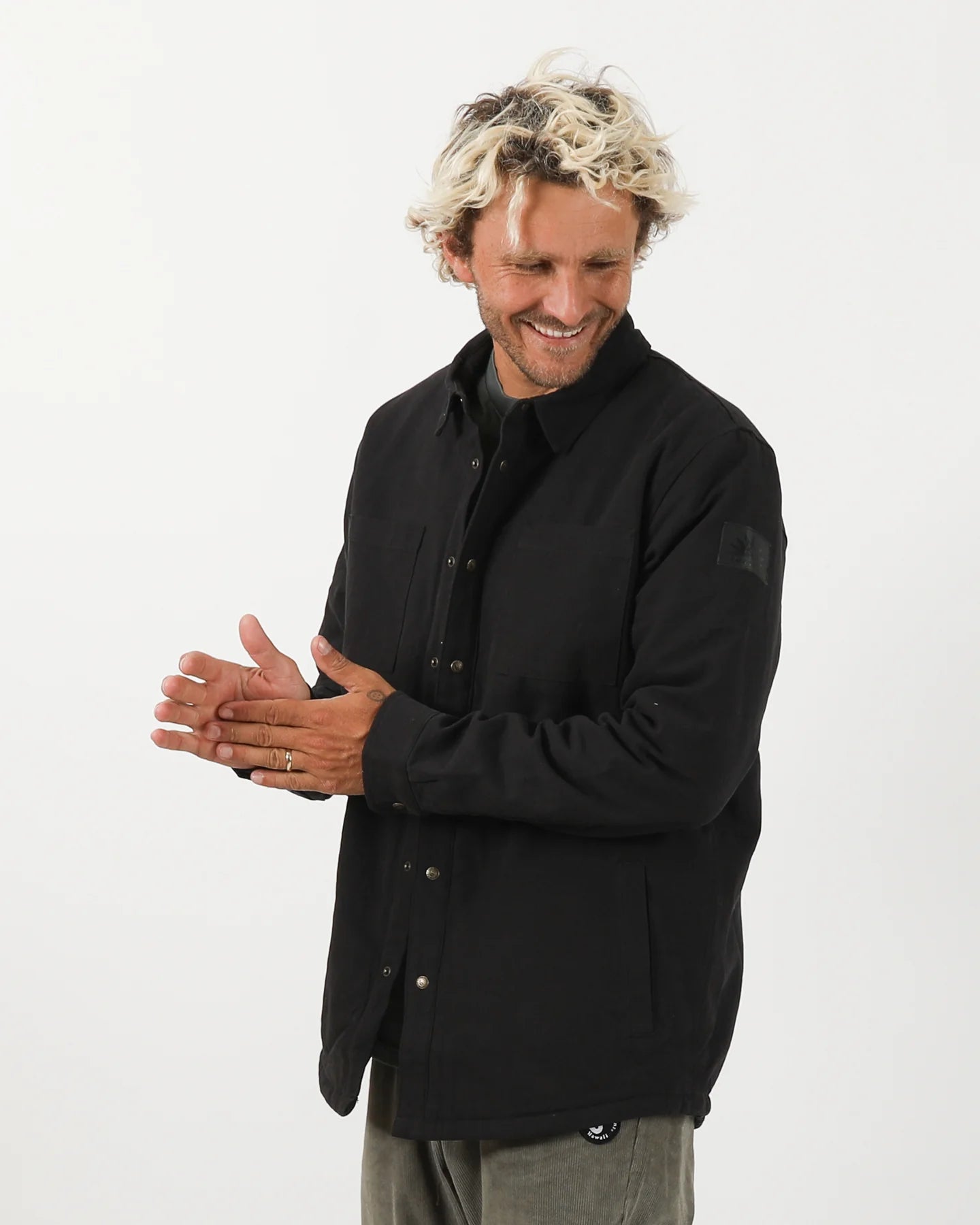 Kauai Canvas Jacket - Charcoal