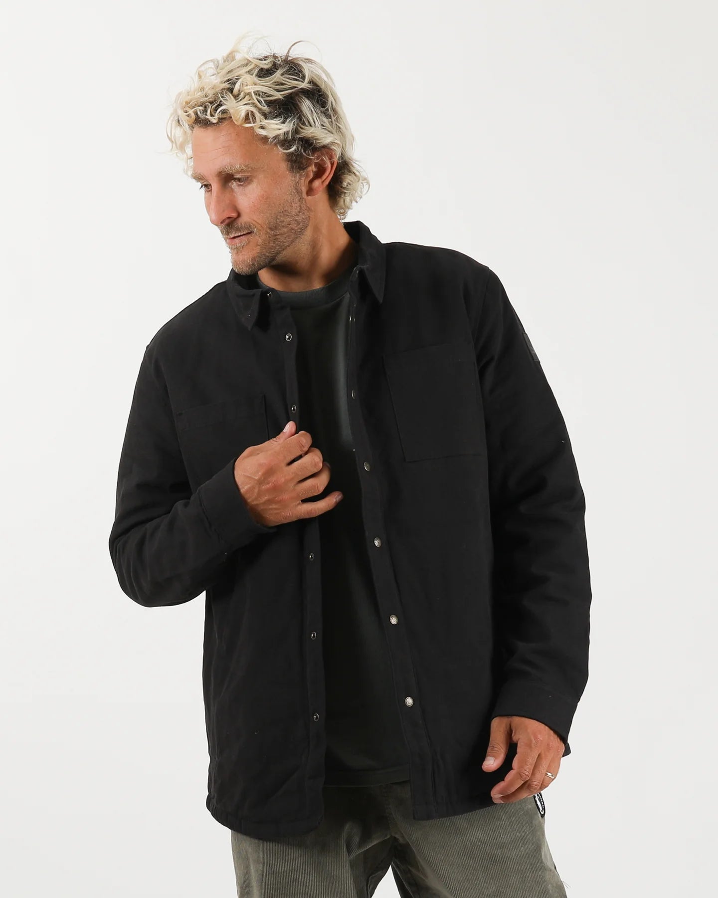 Kauai Canvas Jacket - Charcoal