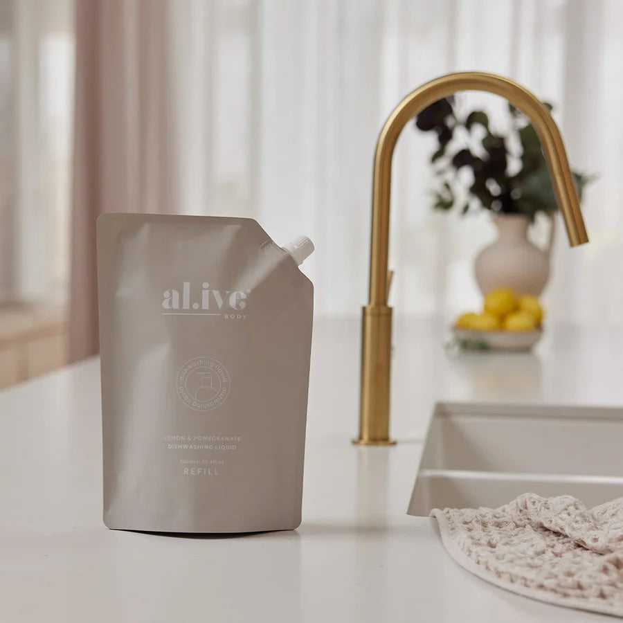 Al.ive Dish Wash Refill - Lemon and Pomegranate