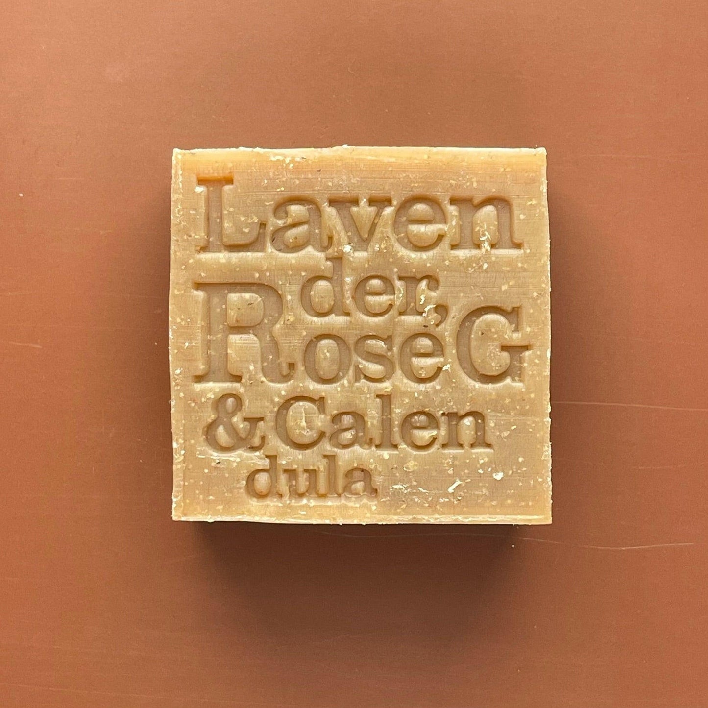 Lavender, Calendula, Rose Geranium and Camomile Soap