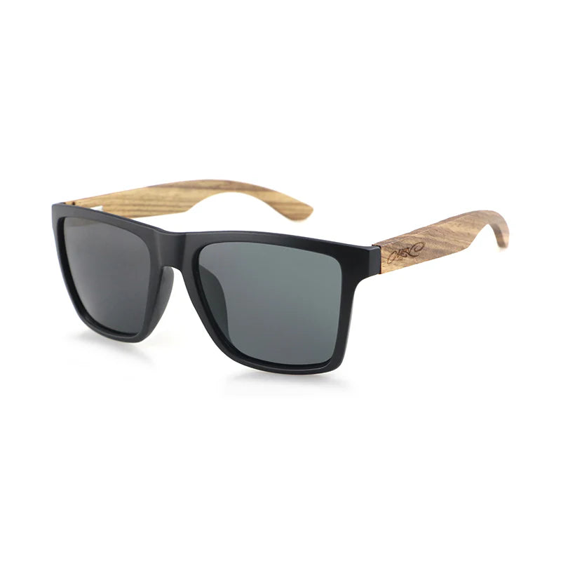 MRV Eco Bamboo Mainbreak Sunglasses - Black