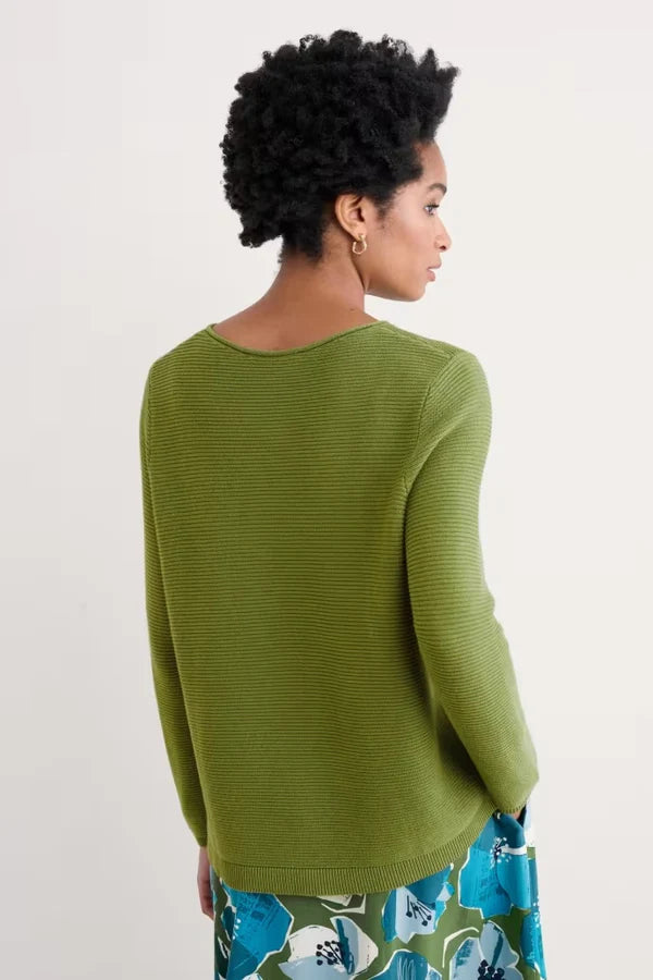 Makers Jumper - Dark Citron