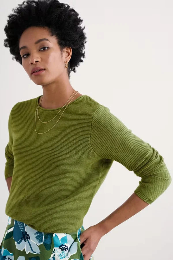 Makers Jumper - Dark Citron