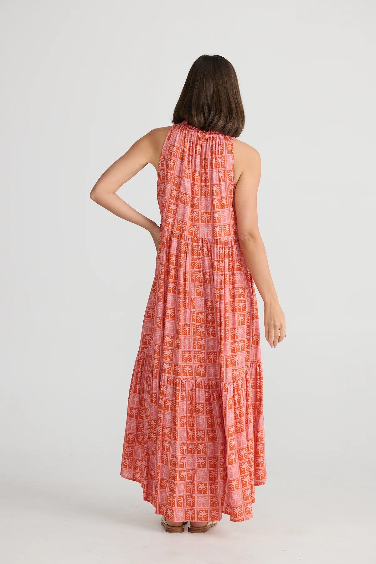 Margot Dress - Disco Palm