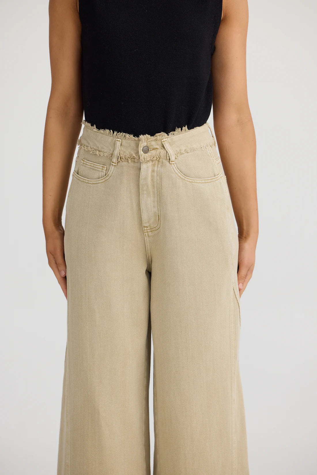 Milano Pant - Natural Wash