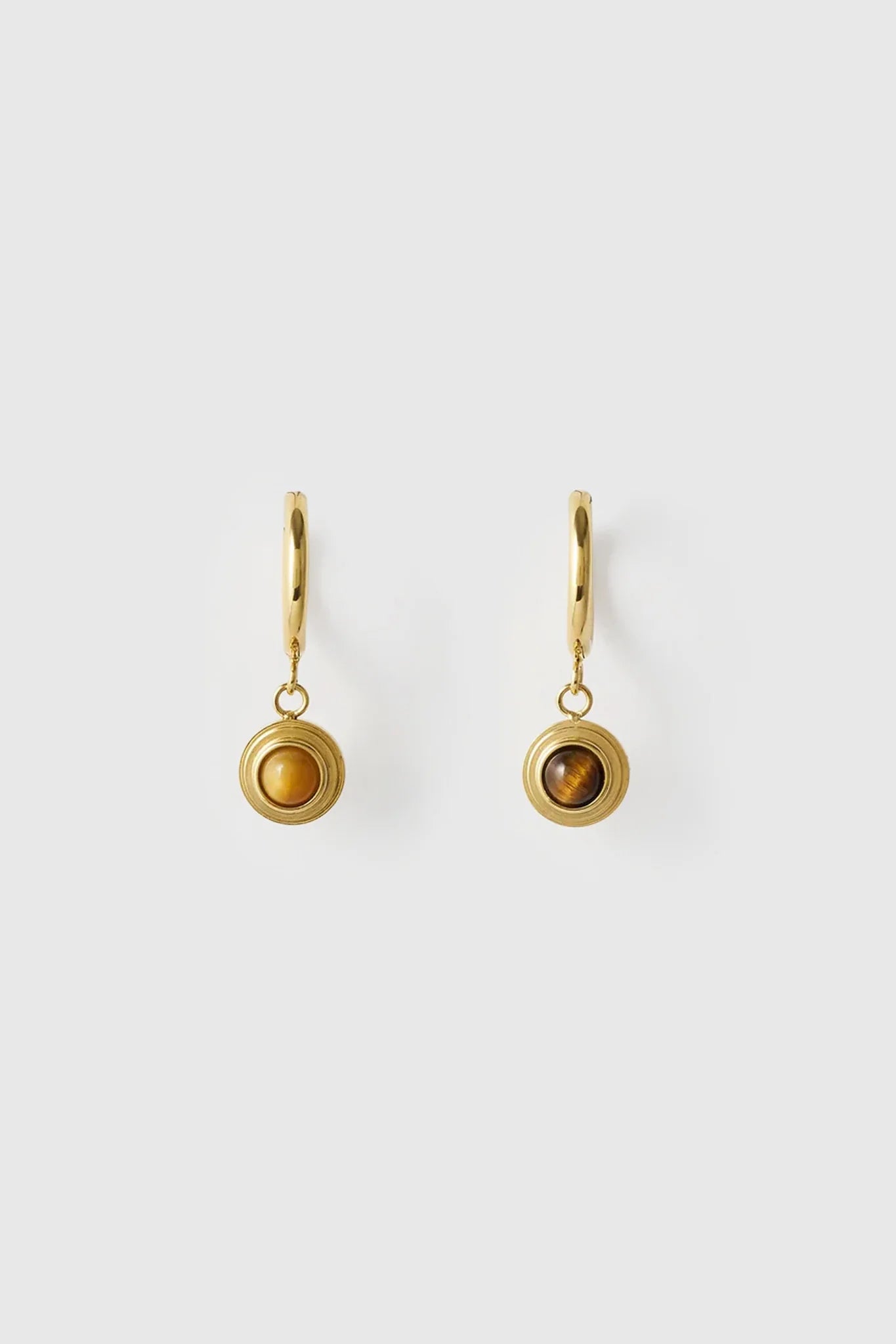 Asher Earrings - Tiger's Eye