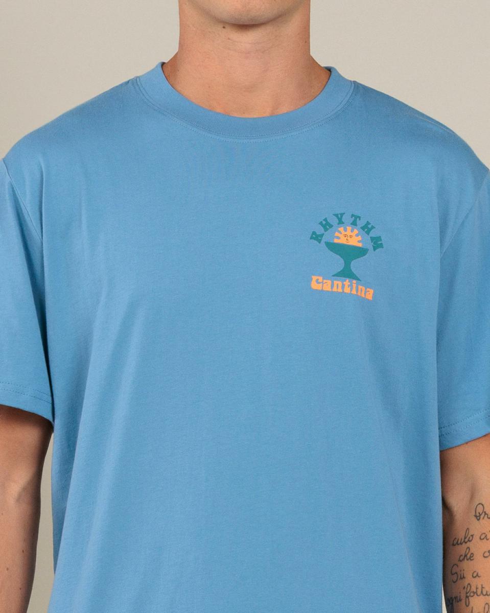 Cantina SS T-Shirt - Sea Blue