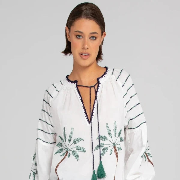 Palm Shirt - White