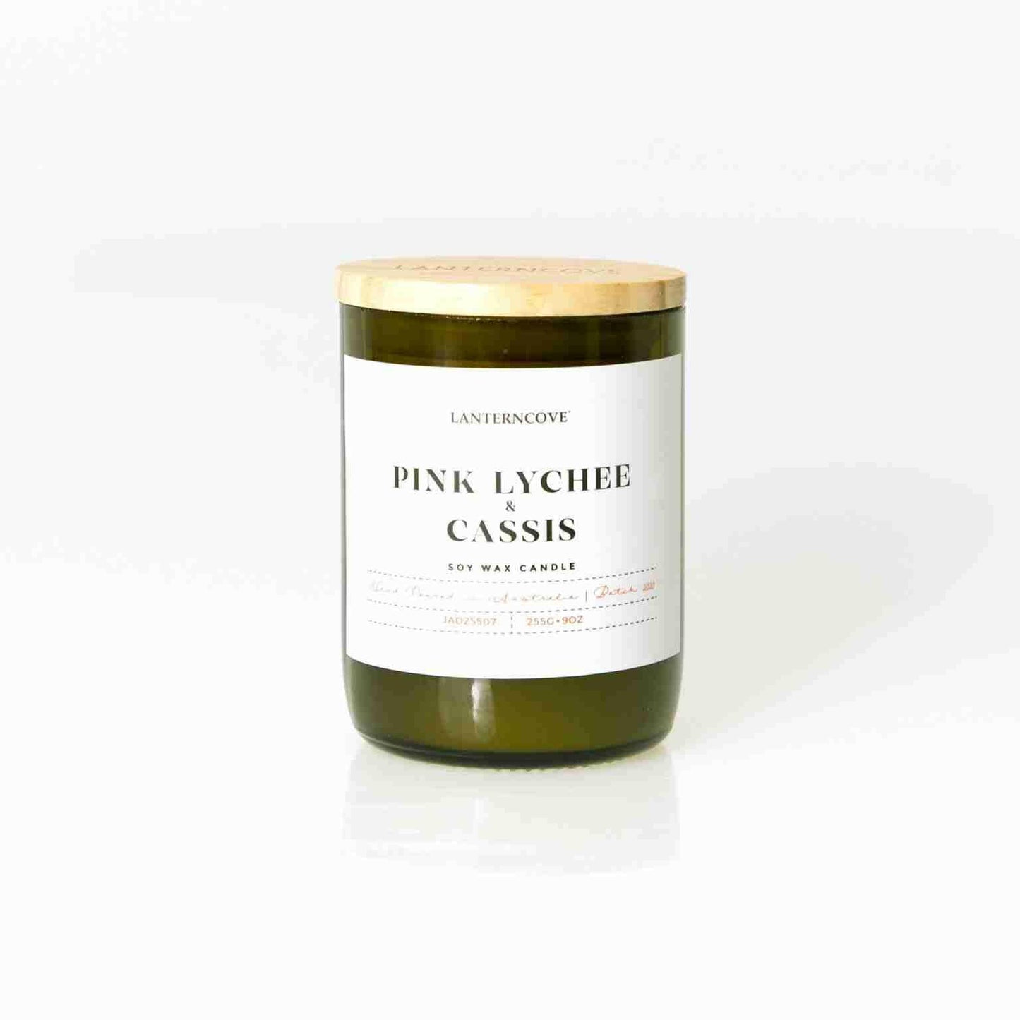 Pink Lychee and Cassis Jade Candle