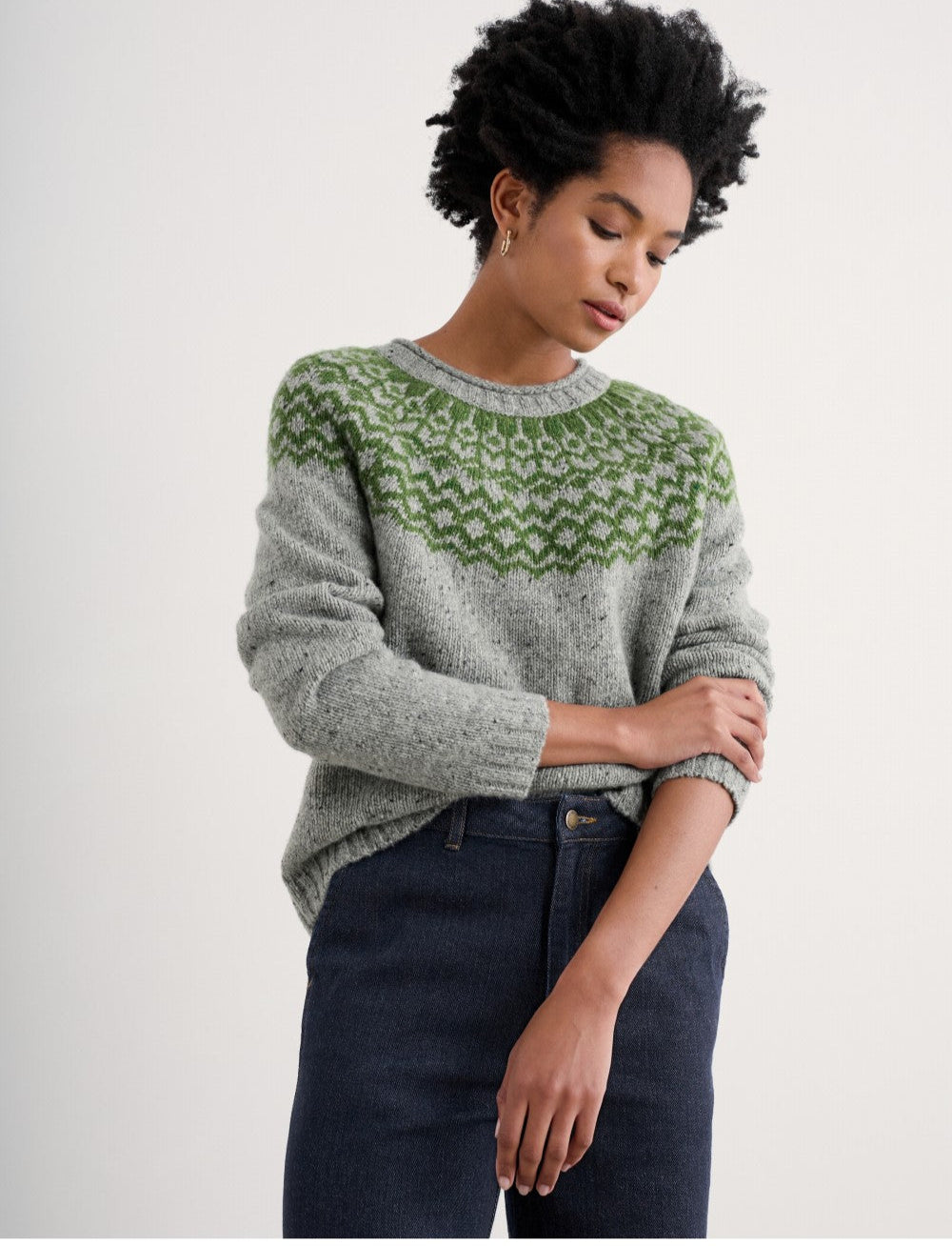 Port Kinnis Jumper Merion - Wag Tail Tor Forest Green