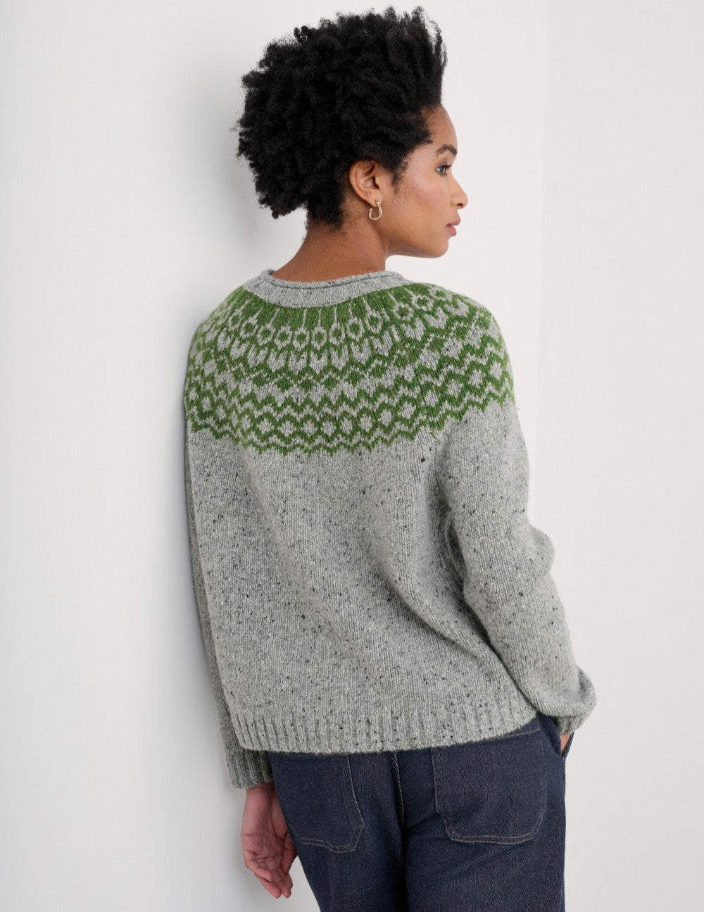 Port Kinnis Jumper Merion - Wag Tail Tor Forest Green