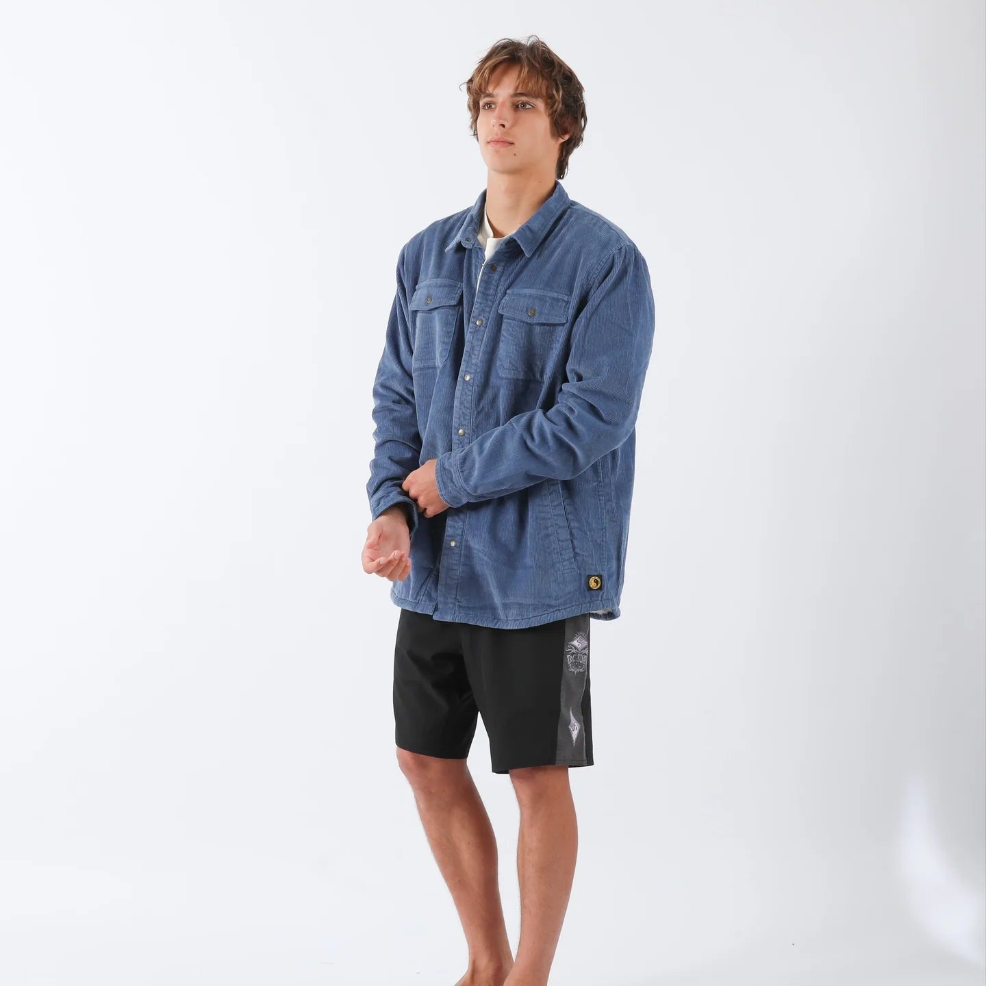 The Ranch Cord Jacket - Cobalt