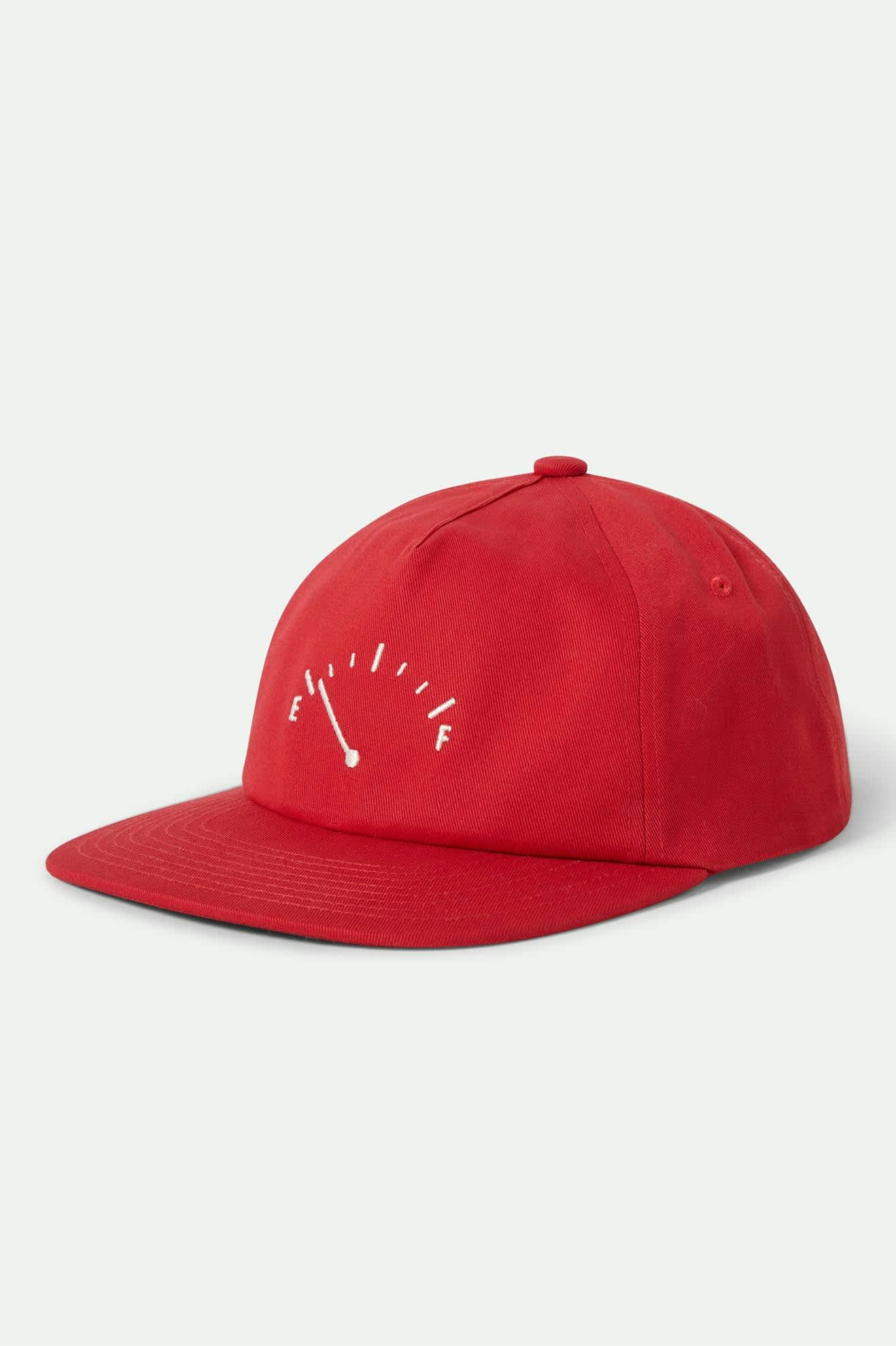 Running on Empty Hat - Crimson/White