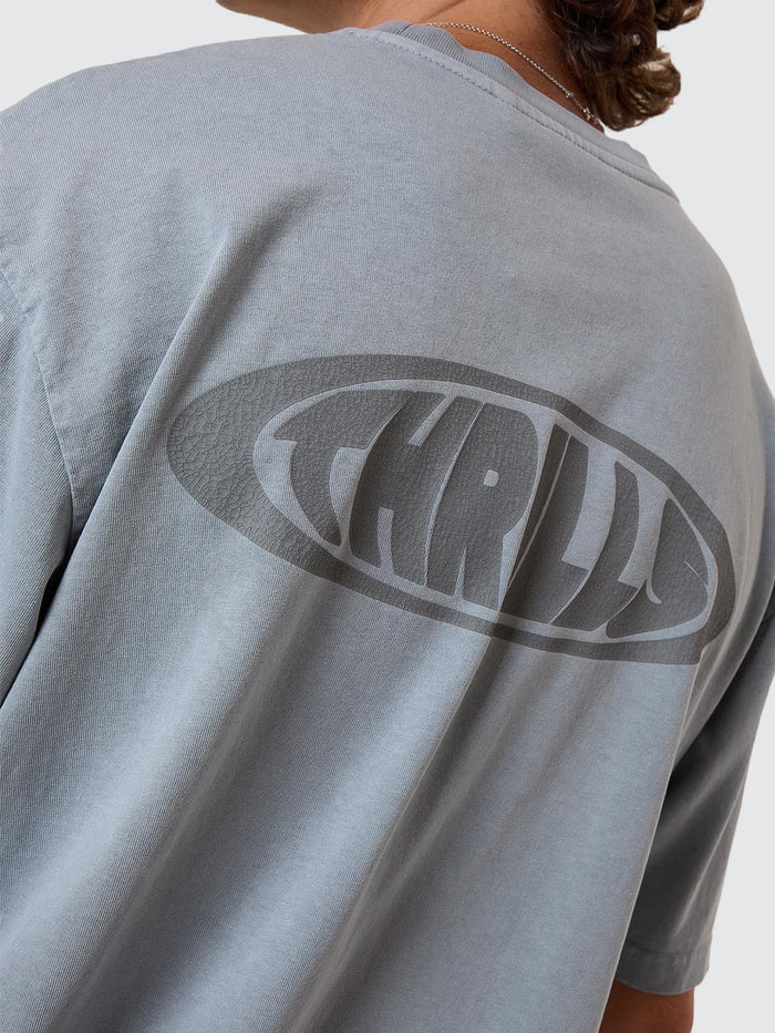 Shadowless Oversize Fit Tee - Smog