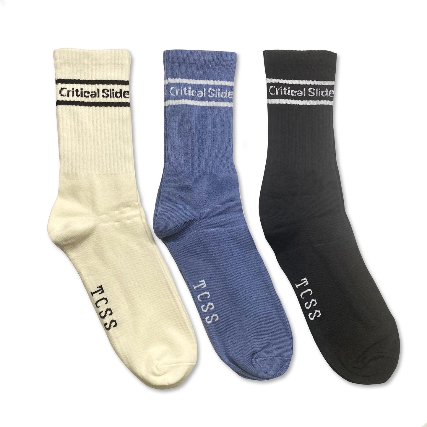Offset 3 Pack Socks - Multi