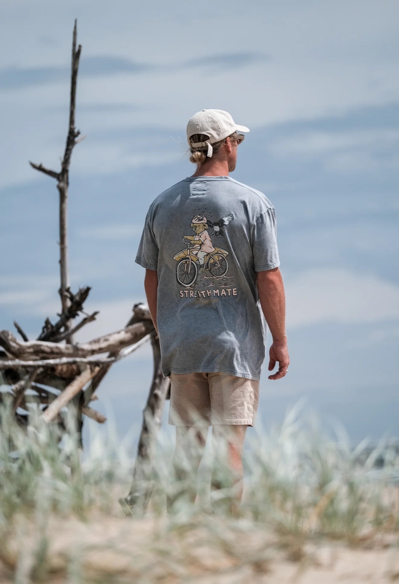 Strewth Mate Tee - Grey