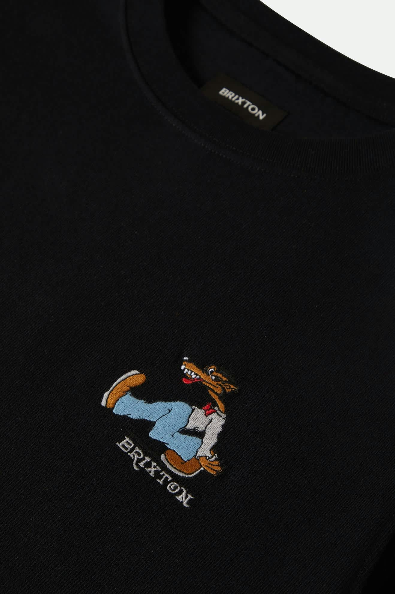 Stride HW S/S Standard T-Shirt - Black Classic Wash