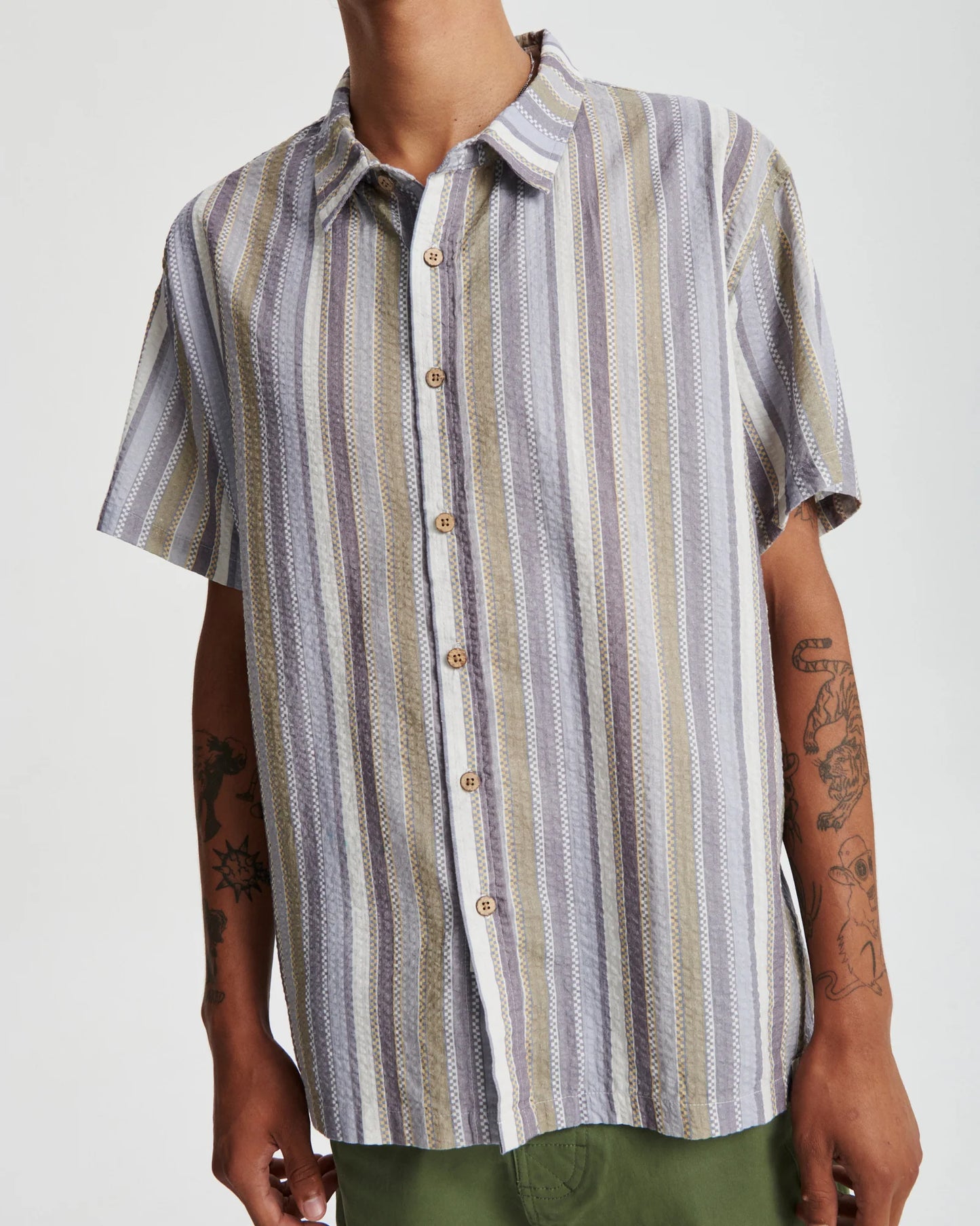Strobe SS Shirt - Blue