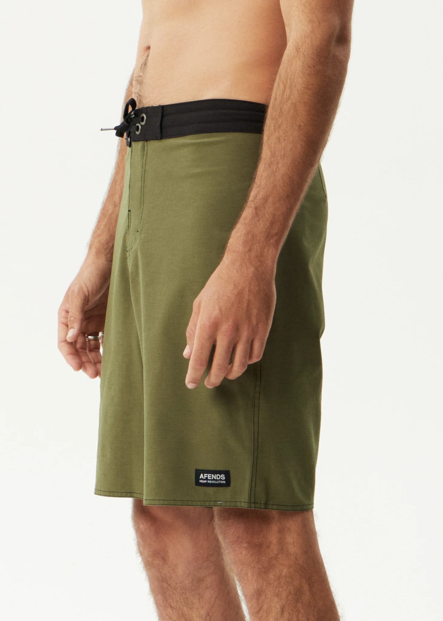 Surf Related V.2 - Fixed Waist Boardshort Military