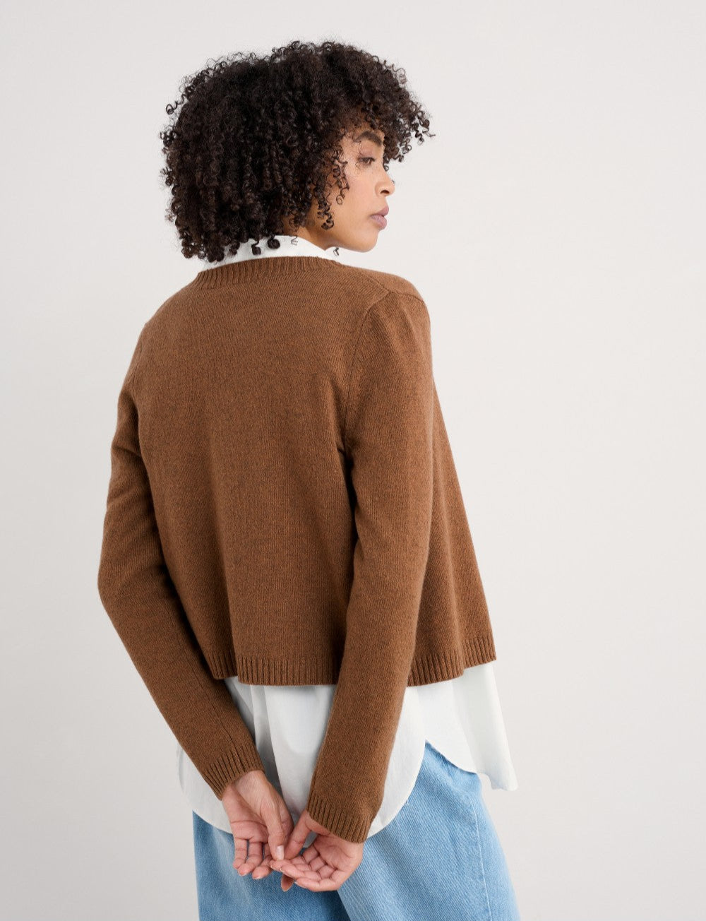 Tern Tide Cardigan - Coffee