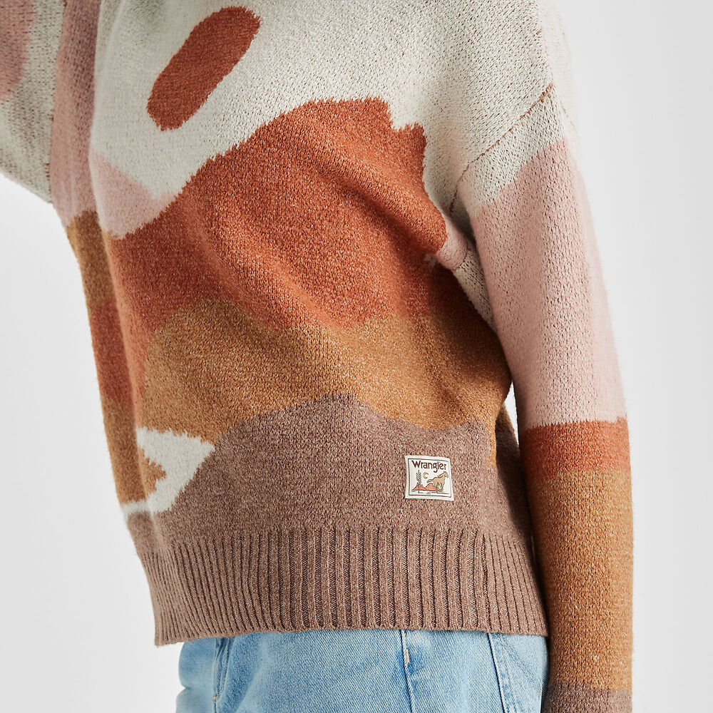 Through Valleys Knit - Sepia