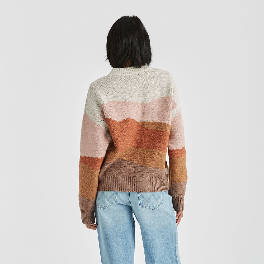 Through Valleys Knit - Sepia