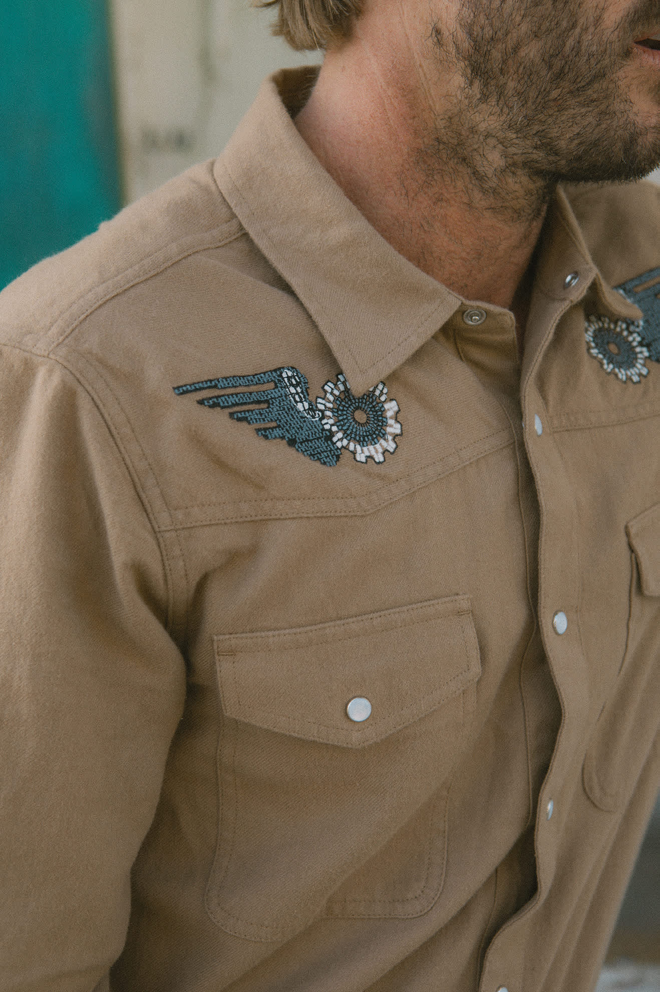 Waylon LW Overshirt - Khaki