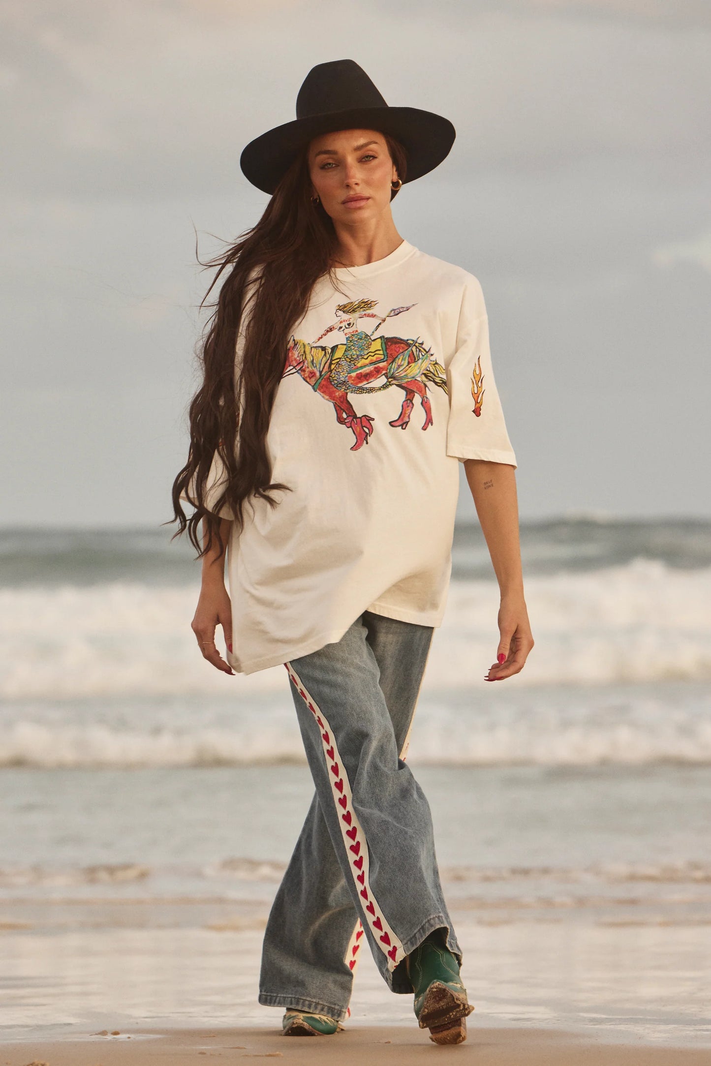 The Words Have Power Tee - Marshmallow