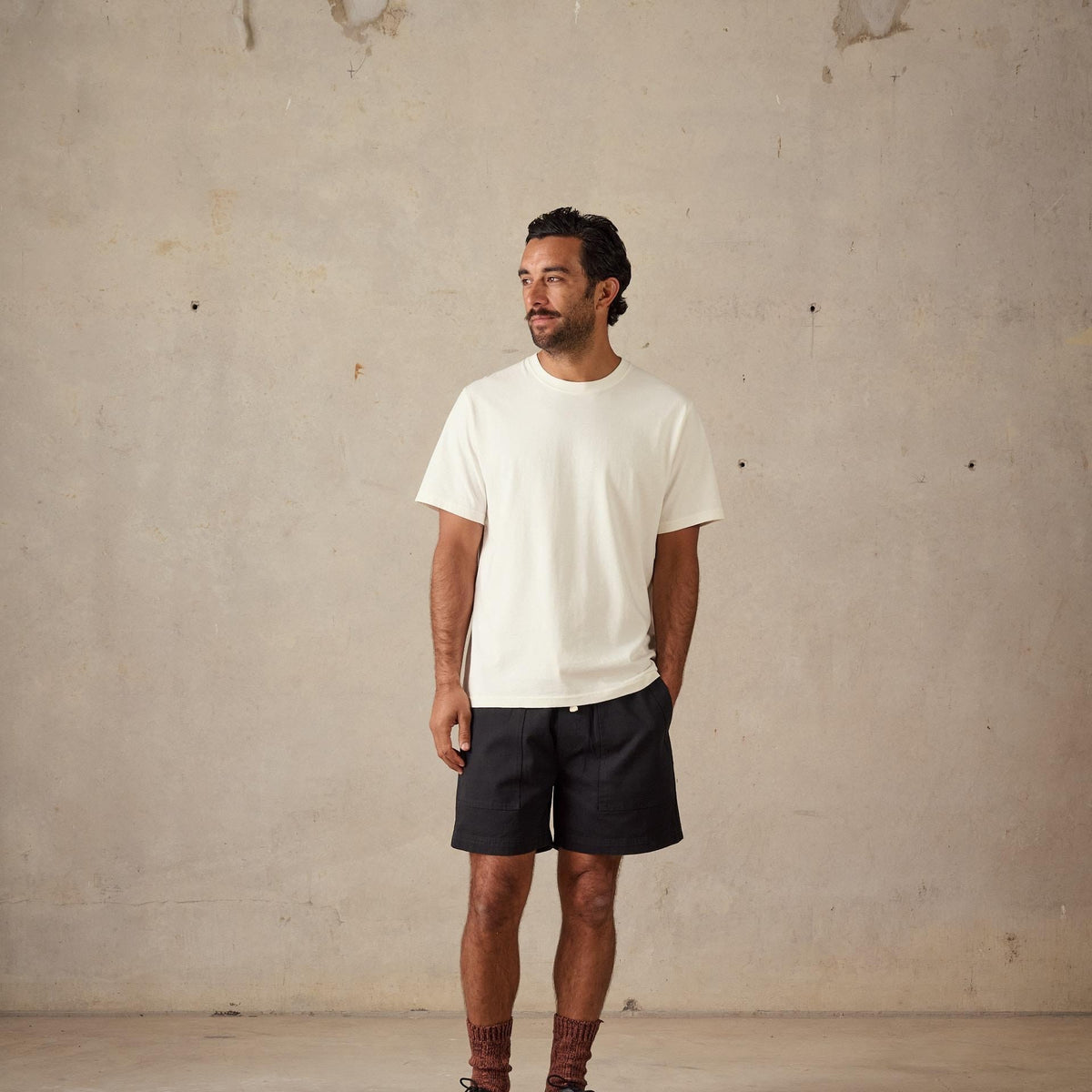 Twill Shorts - Black