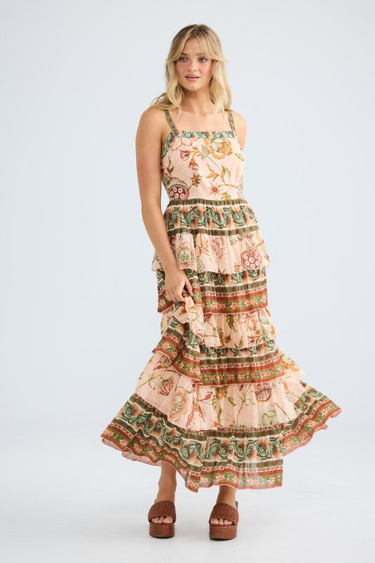 Paloma Dress - Wildflower Oasis