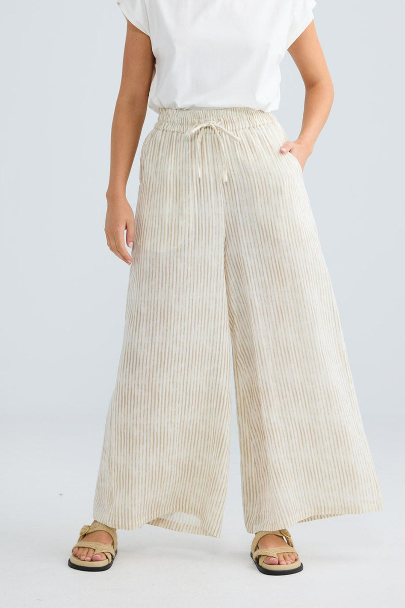Freedom Pant - Natural Stripe
